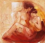Talantbek Chekirov Tender Passion painting
